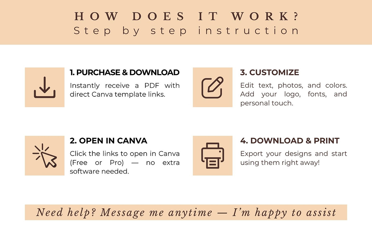 Cookie Order Form Editable Template, a Stationery Template by Anna Design Studio (Photo 6 of 7)