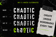 Static Panic – Chaotic Display Font, a Sans Serif Font by chekart (Thumbnail 8 of 10)