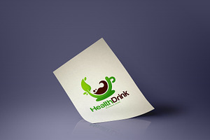 Health Drink Logo Designs Concept