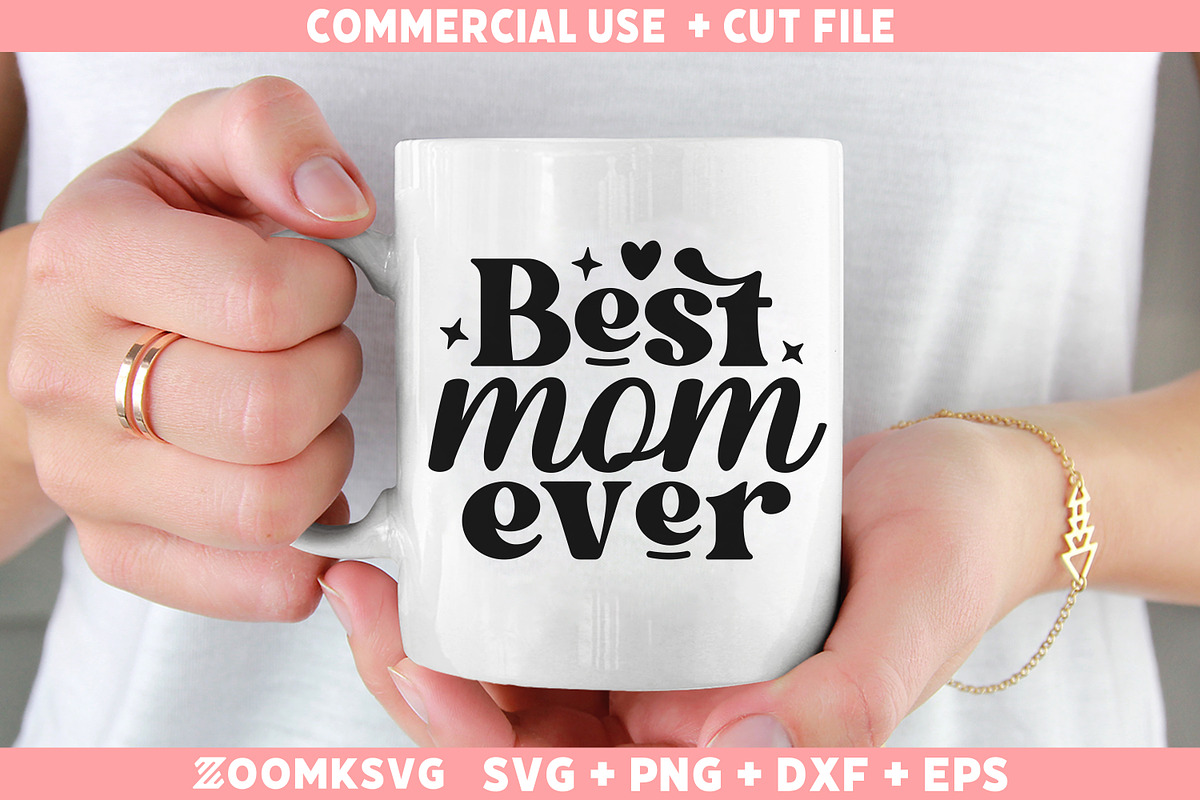 Mom SVG Bundle, Mama SVG Bundle, an Illustration by ZoomkSVG (Photo 12 of 42)