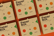Paper Box Mockup, pizza, chocolate, a Packaging Mockup by dpi (Thumbnail 7 of 7)
