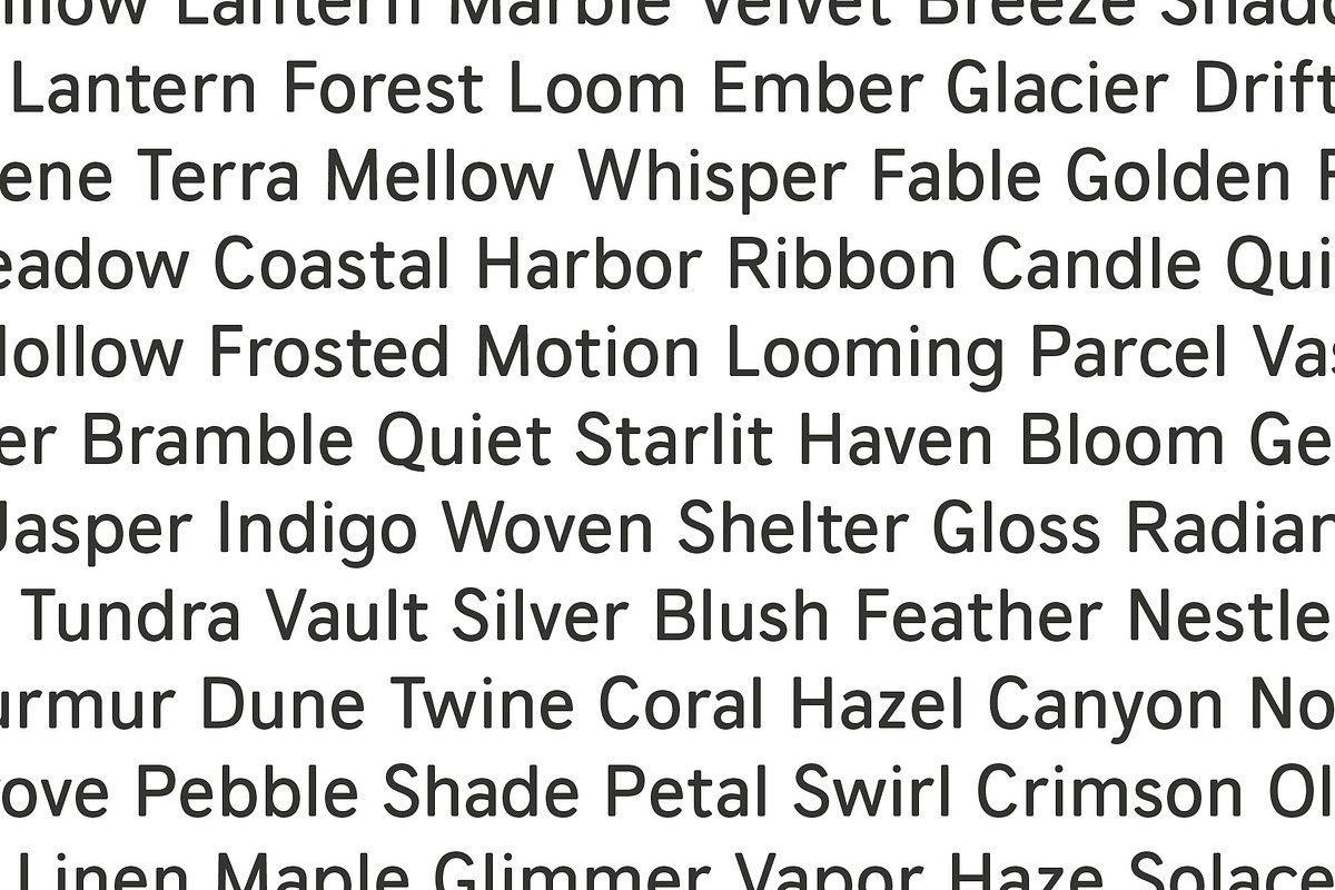 Primrose Sans Serif Font, a Sans Serif Font by Lanastace Studio (Photo 12 of 13)