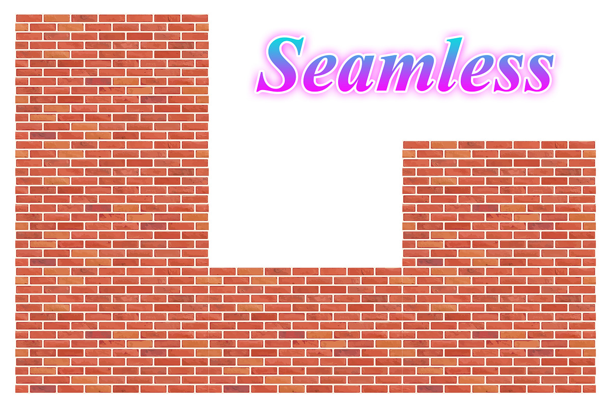 Brick Wall Seamless Background, a Pattern Graphic by Digital Studio (Photo 2 of 3)