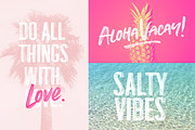 Summer Loving Font Collection, a Sans Serif Font by Nicky Laatz (Thumbnail 16 of 43)