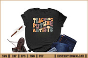 Teaching Future Artists Retro SVG, a Work Illustration by Handy Arts Studio (Thumbnail 2 of 3)