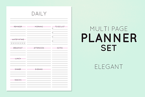 Planner Set - Elegant