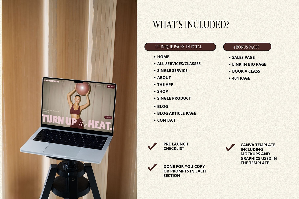 Pink Red Squarespace 7.1 Template, a Squarespace Template by Row Creative (Photo 4 of 10)