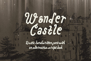 Wonder Castle Magical Handwritten