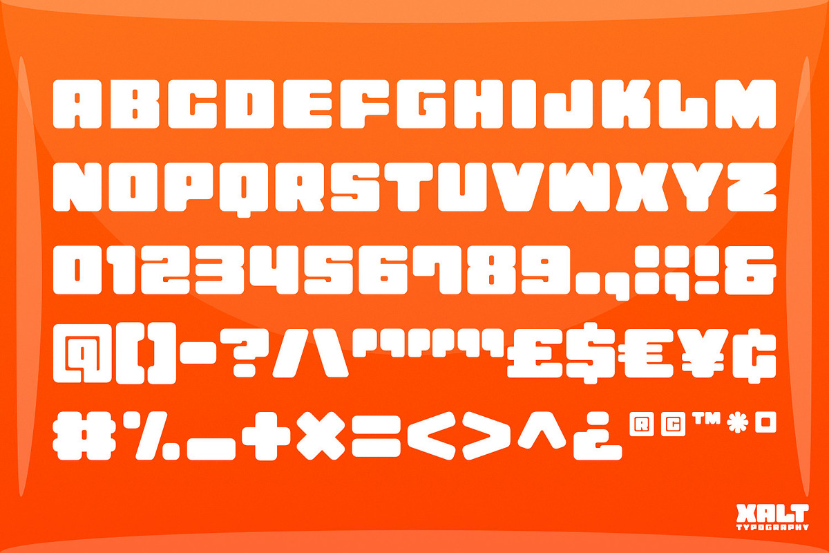 GOOD NEWS – Big Fat Display Font, a Sans Serif Font by XALT Typography (Photo 2 of 5)