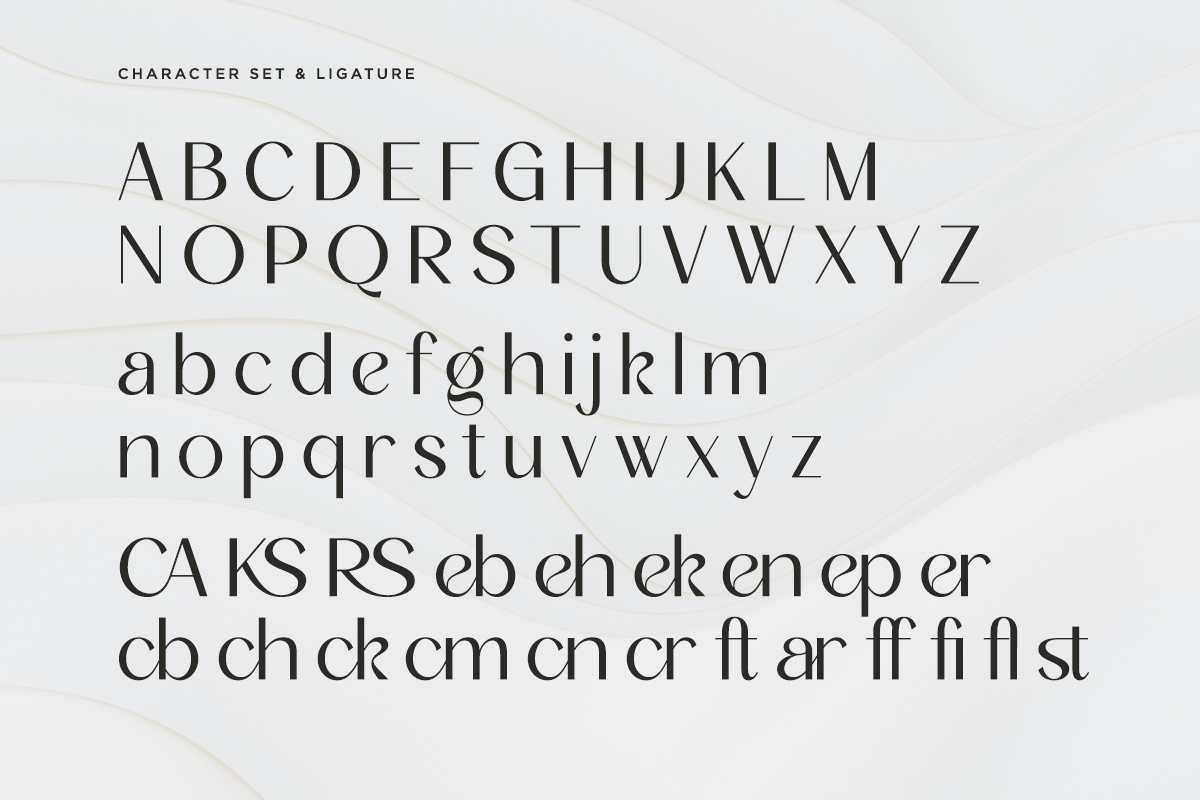 Rekgiva - Elegance Sans Font, a Sans Serif Font by RagamKata (Photo 9 of 10)