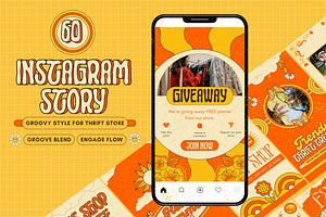 120 Groovy Instagram Post Template