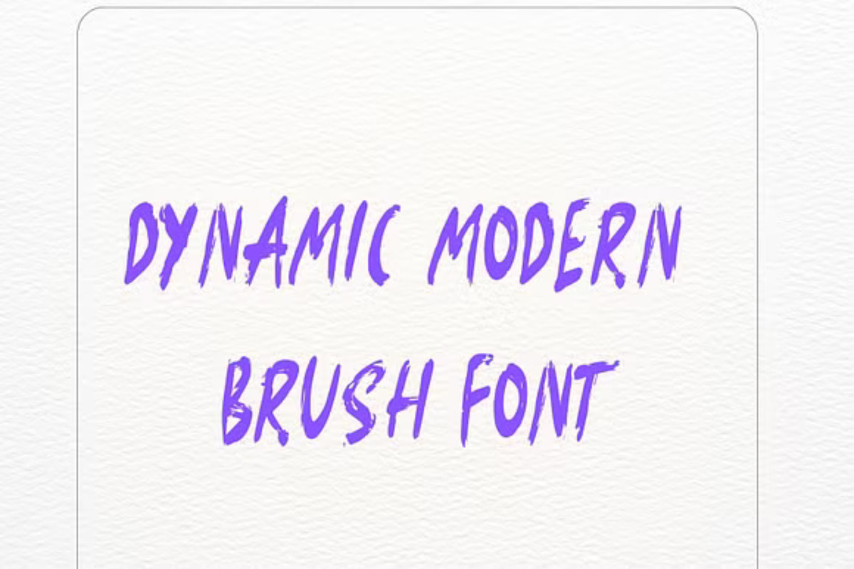 Bread Pitt: Modern Brush Font, a Script Font by GearShift (Photo 4 of 6)