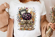 Black pumpkin with pink polka dots, a Seasonal Illustration by CrexoraLab (Thumbnail 3 of 4)