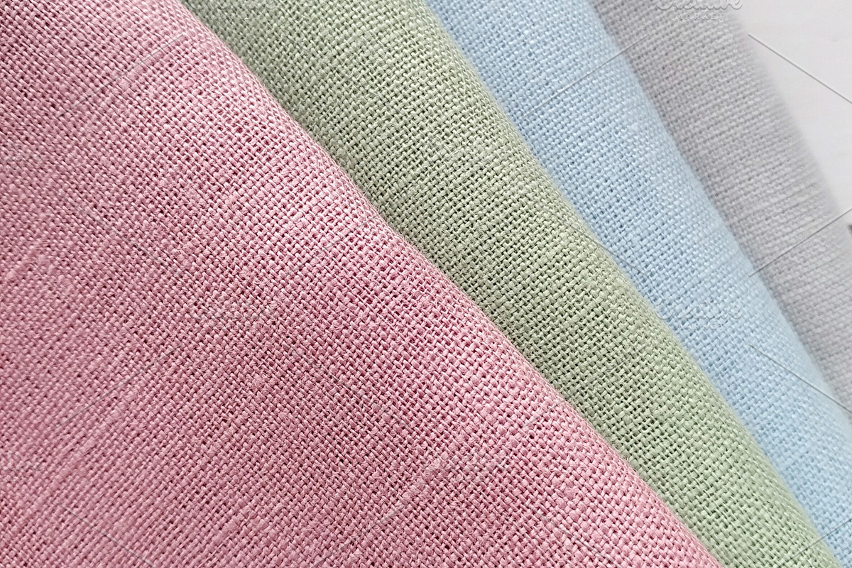 SALE! Linen fabric background bundle, an Abstract Photo by OksanaAn (Photo 2 of 5)
