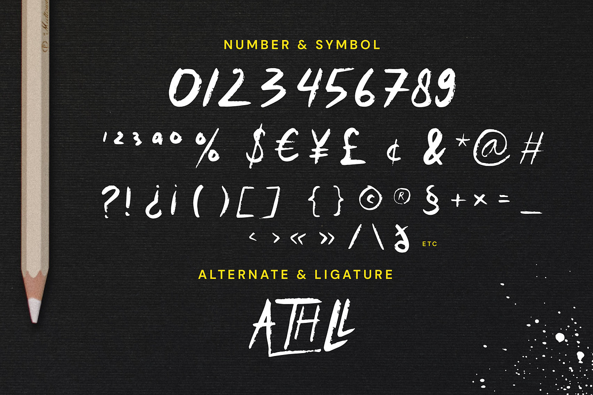 Screads Typeface, a Handwritten Font by Sundaylab (Photo 4 of 7)