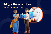 Diwali Activity 3D character, a Characters & Person 3D Model by orenjidesign (Thumbnail 3 of 8)
