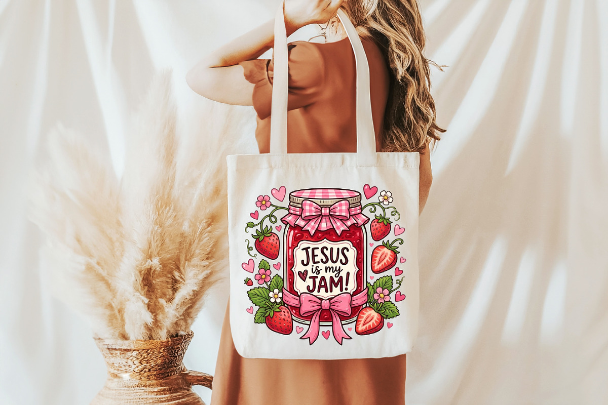 Jesus is My Jam PNG, Vintage Faith, a Seasonal Illustration by designcity5 (Photo 3 of 4)