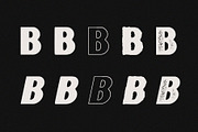 10 Font - Bardon Font Family, a Sans Serif Font by sabrcreative (Thumbnail 2 of 9)