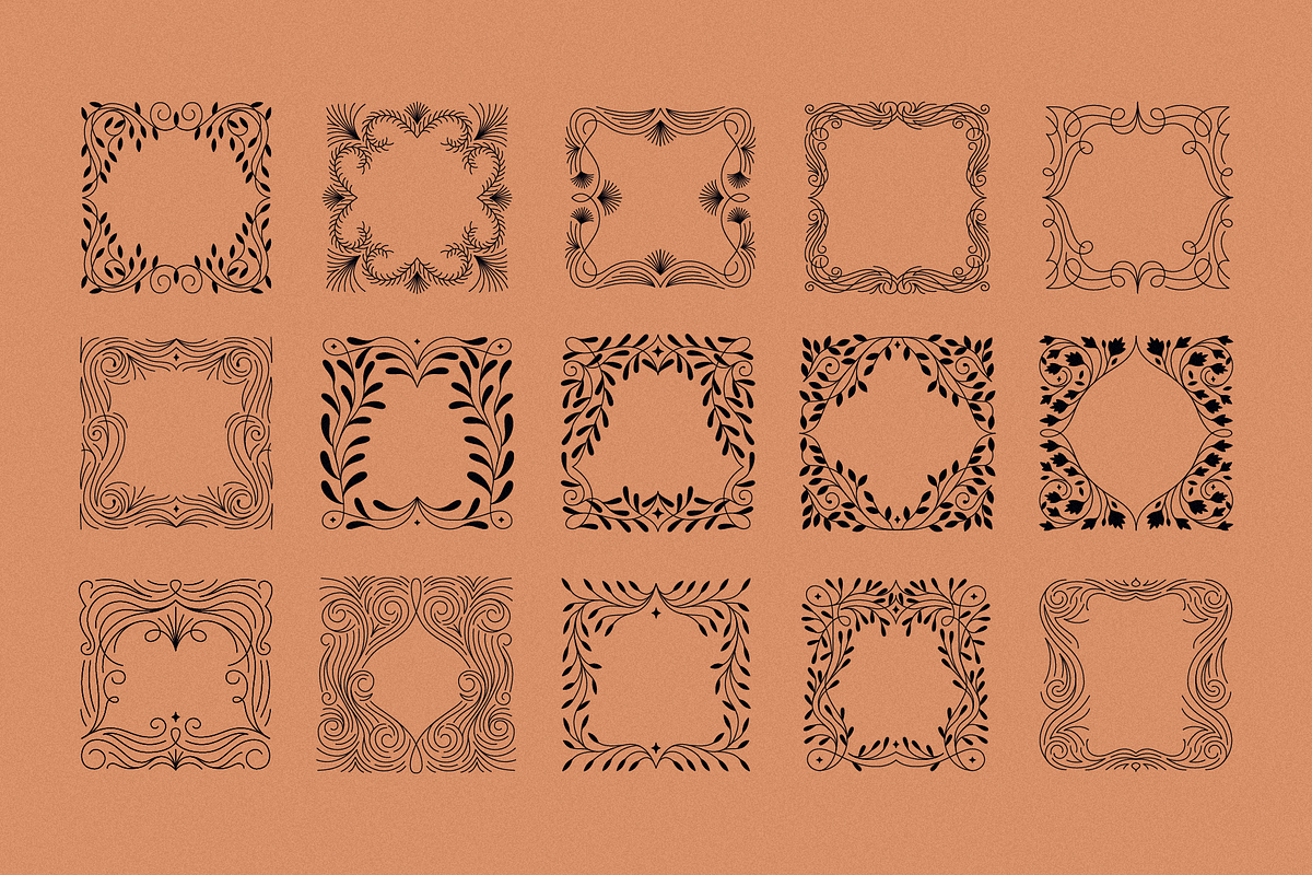 Frames, design elements, a Graphic by venimo (Photo 3 of 9)