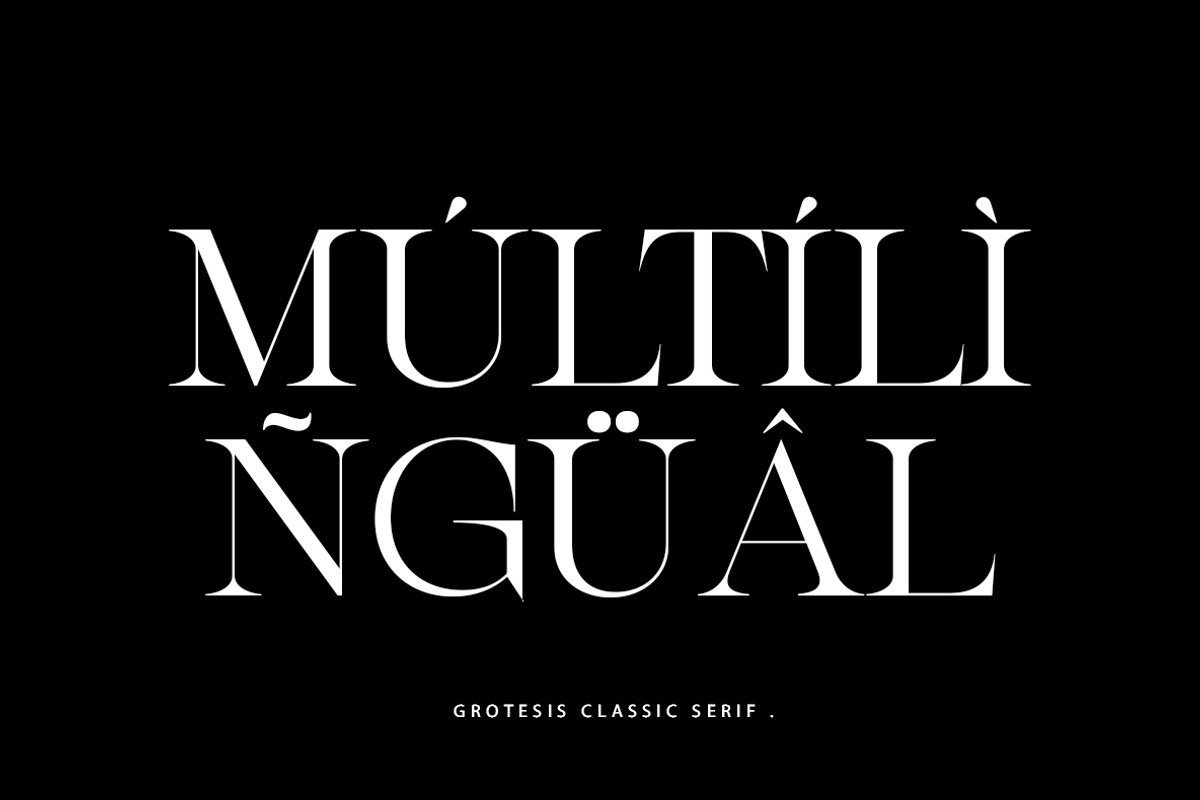 grotesis | Modern Minimalism, a Serif Font by InkwellTypeCo (Photo 12 of 17)