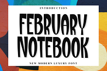 February Notebook