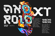 xbork, a Sans Serif Font by Kincrev Studio (Thumbnail 4 of 10)