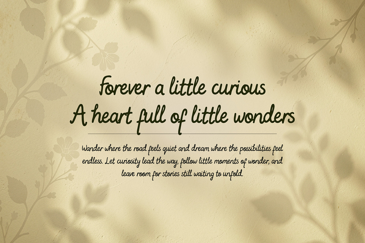 Marsigna - Simple Feminine Timeless, a Script Font by HypeWorksCo (Photo 3 of 18)