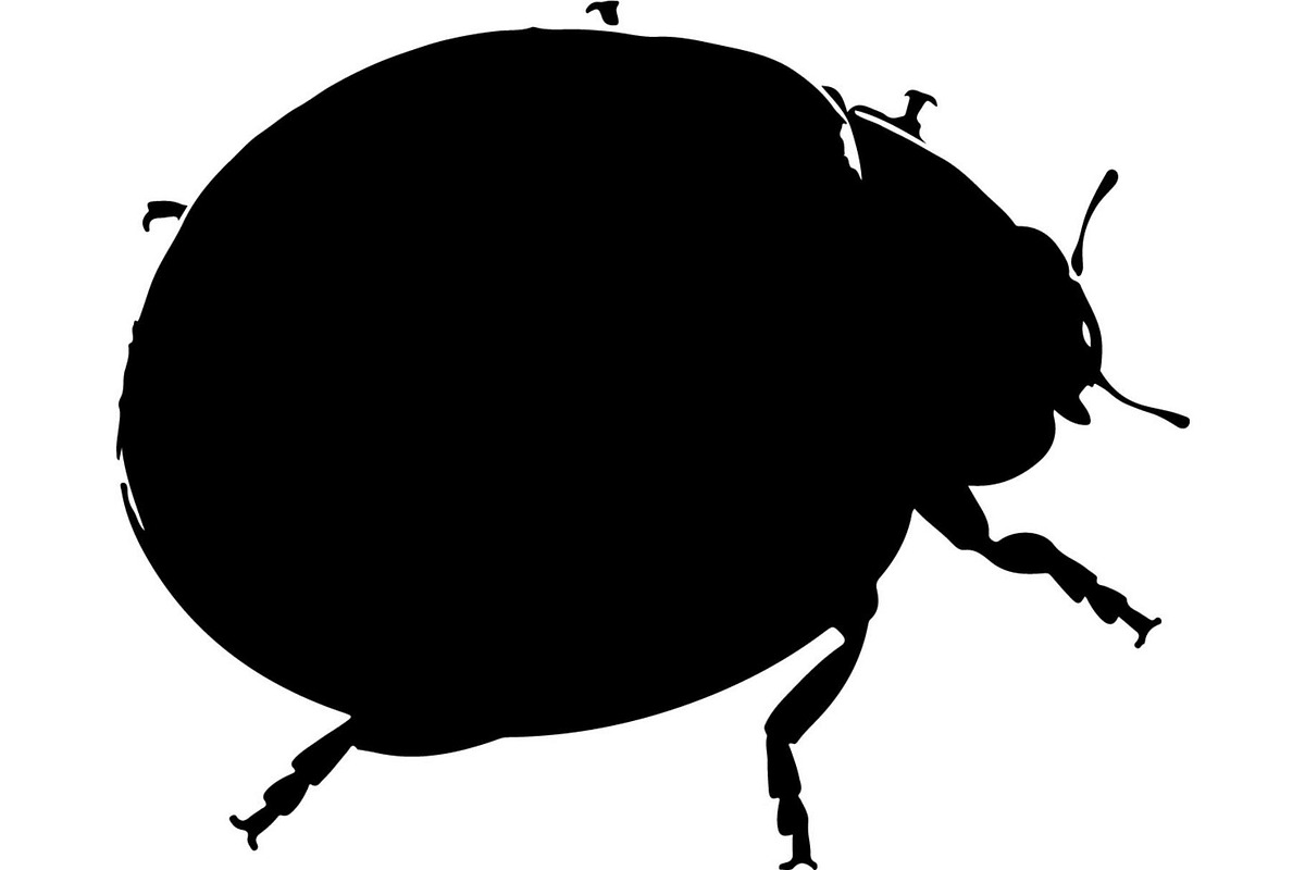 20 Ladybug Silhouette Mega, an Object Graphic by Designer_Momina (Photo 18 of 20)