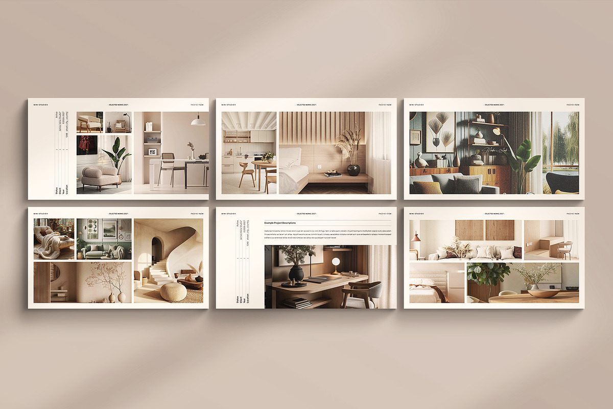Minimal Aesthetic Portfolio Template, a Presentation Template by ArtisanaAura (Photo 7 of 9)