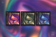 Hologram Party Flyers, Posters Pack, a Poster Template by pixelsao (Thumbnail 11 of 23)