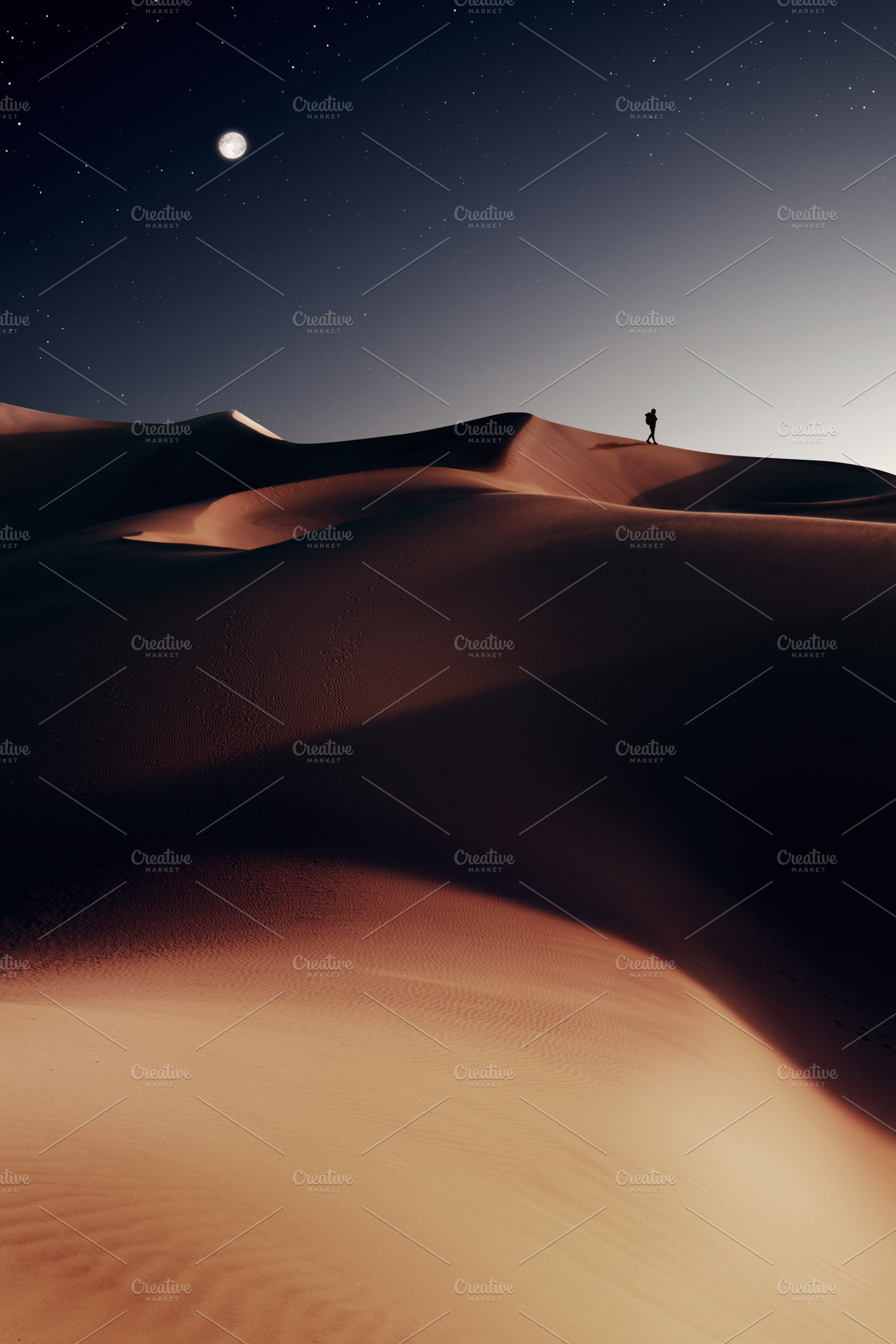 night desert, a Background Photo by dmitryersler