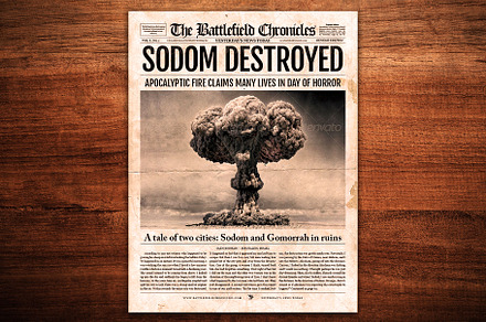 Newspaper Template for InDesign