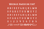 Wrengix American - Western Font, a Slab Serif Font by Iqsiart Studio (Thumbnail 4 of 6)