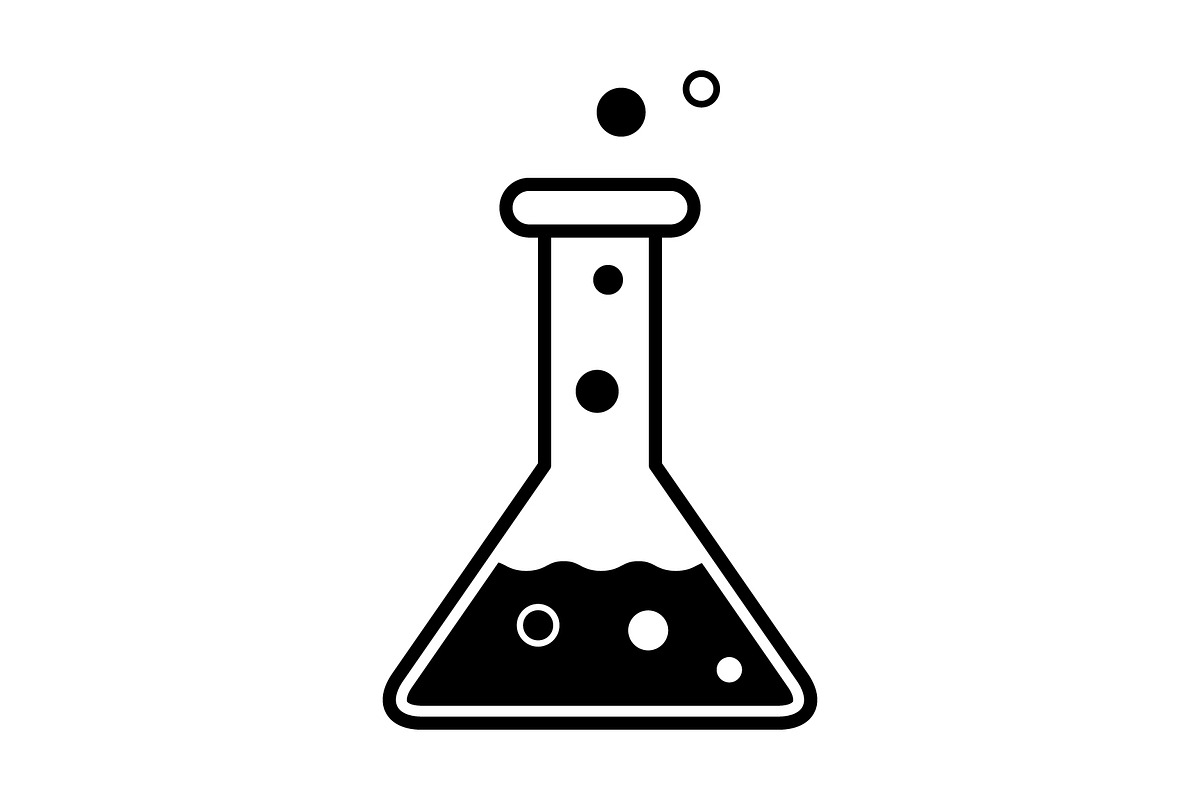 Chemistry icon design template
