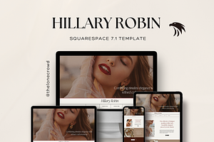 Squarespace 7.1 Website Template