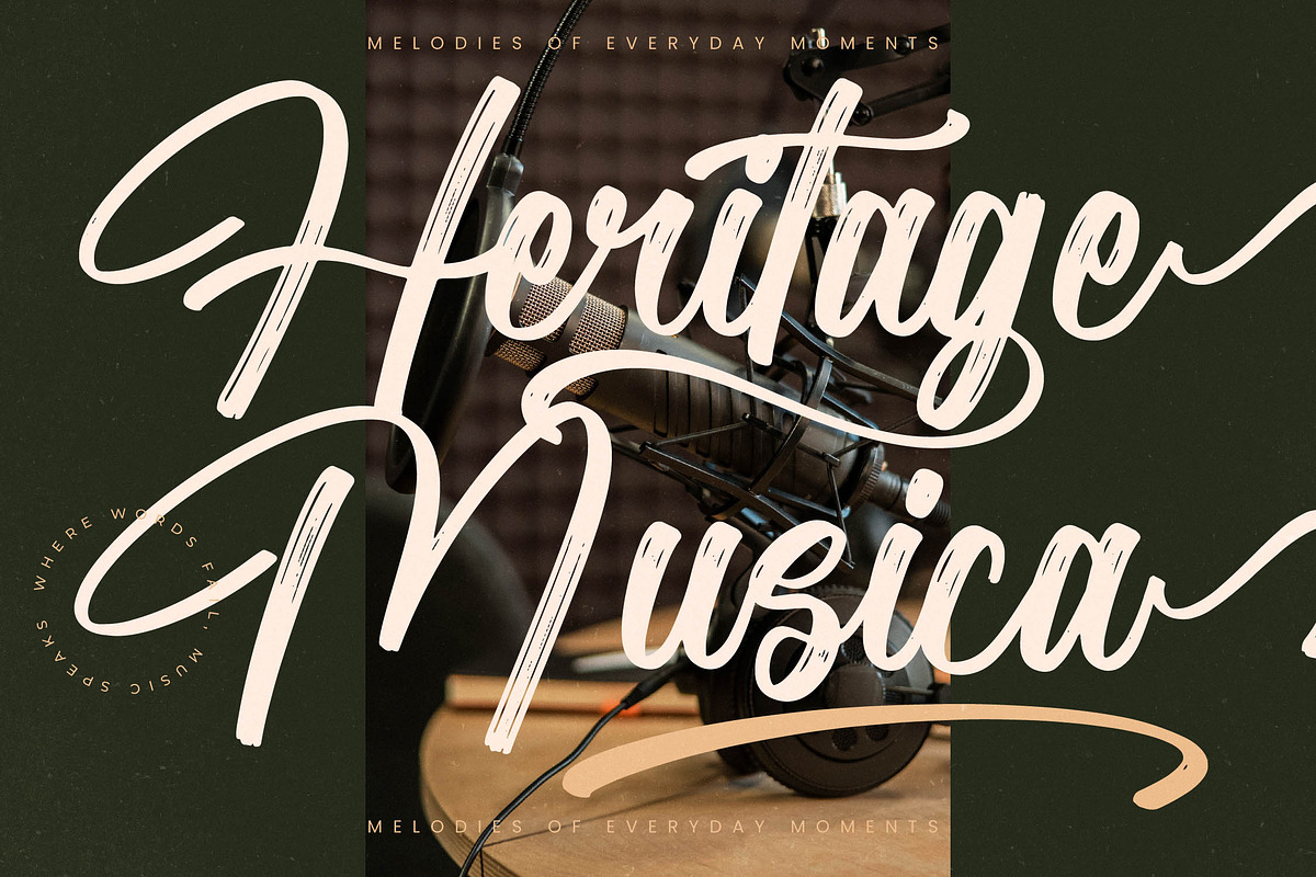 Richmond Barentony Modern Handbrush, a Script Font by Letterena Studios Script (Photo 6 of 15)