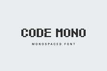 Code Mono-Bitmap Monospaced Font