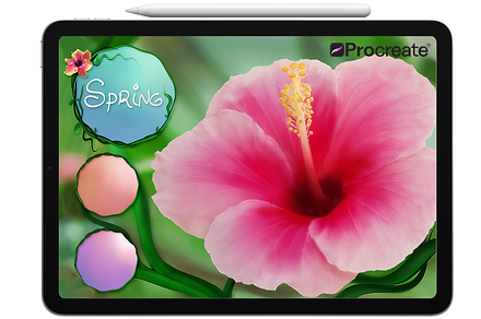 CartoonSpring Swatches for Procreate