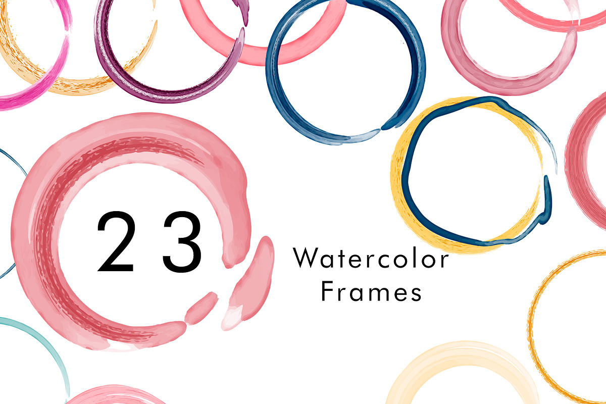 Watercolor Logo Kit, a Branding & Logo Template by Design Unique (Photo 9 of 11)