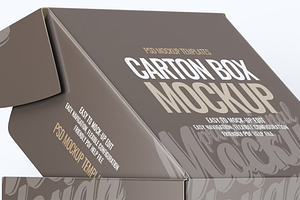 Carton Box Mock-Up