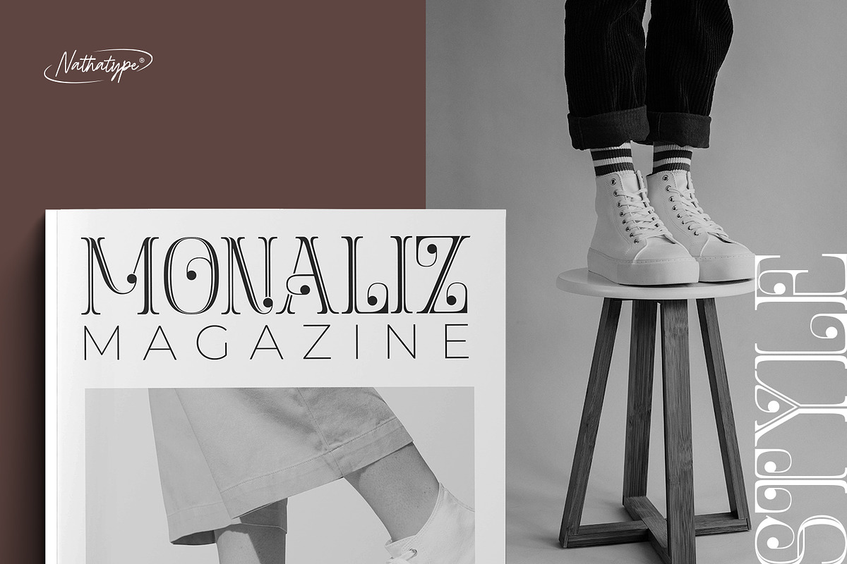 Metro Luxes, a Sans Serif Font by Nathatype (Photo 2 of 10)