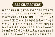 Melrin Rough, a Serif Font by Craft Supply Co. (Thumbnail 8 of 8)