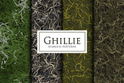 Ghillie suit seamless camouflage, a Pattern Graphic by ArchonDigitalShop (Thumbnail 3 of 10)