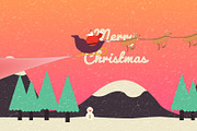 Santa Sled Snow Logo - MOGRT, a Templates & Theme by Josep Motion (Thumbnail 1 of 2)