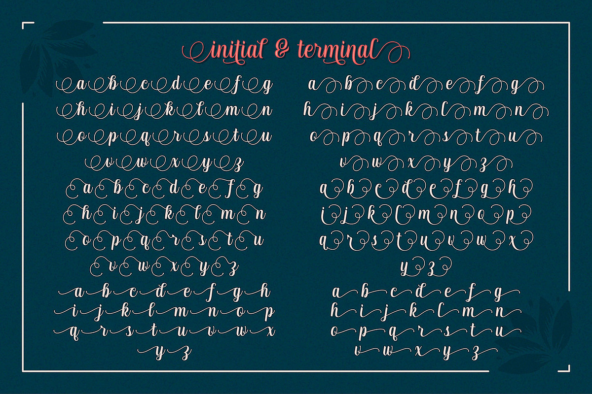 Nadella Layered Script Font, a Script Font by Abbasy Studio (Photo 6 of 12)