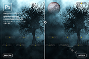 Halloween overlay, photoshop overlay, an Object Graphic by 2SUNS (Thumbnail 9 of 9)
