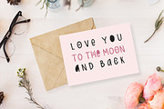 Lovely & Cute - 3 Handmade fonts!, a Font by Andrea De Oliveira (Thumbnail 5 of 6)