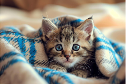 Content Adorable cute kitten, an Animal Photo by Ylivdesign