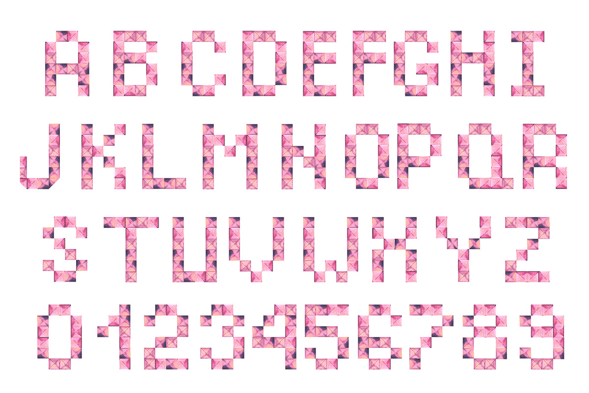 PINK CRYSTAL PIXEL preview 2