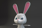 Cartoon Rabbit, an Animal 3D Model by XYZ Space (Thumbnail 2 of 5)